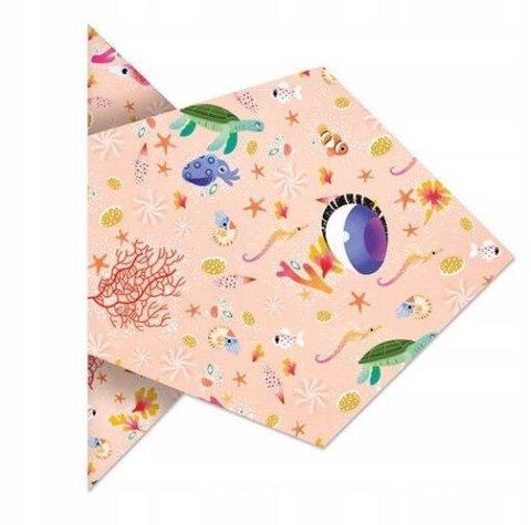 Zestaw Kreatywny do Tworzenia Origami Magiczny Ocean 7+, Janod J07749
