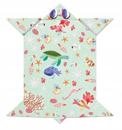 Zestaw Kreatywny do Tworzenia Origami Magiczny Ocean 7+, Janod J07749