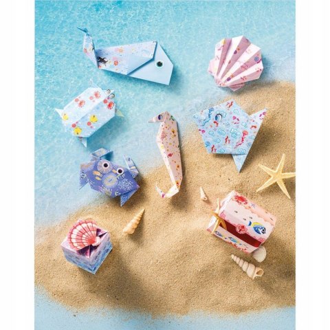 Zestaw Kreatywny do Tworzenia Origami Magiczny Ocean 7+, Janod J07749