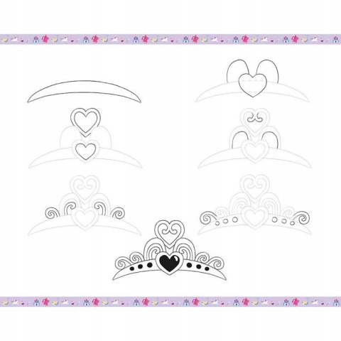 Zestaw Rysowanie Krok po Kroku Fantastyczne Stworzenia 20 Rysunków 7+ Janod