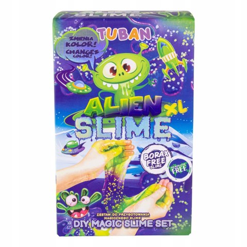 Zestaw do Robienia Glutów Super Slime Kosmiczny XL Zmieniający Kolor Tuban