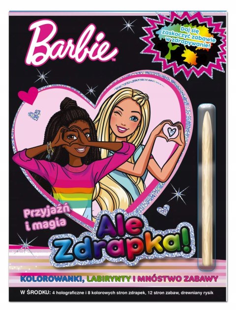 Barbie Ale zdrapka! Zdrapywanka wydrapywanka Przyjaźń i Magia