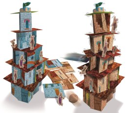 Castle Crash Gra Rodzinna Kto Zbuduje Wyższy Zamek? Ludattica 20071 4+