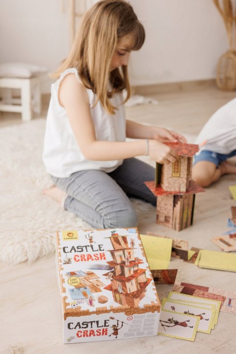 Castle Crash Gra Rodzinna Kto Zbuduje Wyższy Zamek? Ludattica 20071 4+