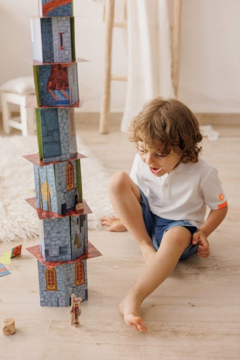 Castle Crash Gra Rodzinna Kto Zbuduje Wyższy Zamek? Ludattica 20071 4+