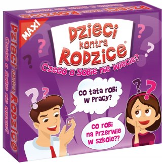 Dzieci Kontra Rodzice Czego O Sobie Nie Wiecie? Maxi Kangur 6+