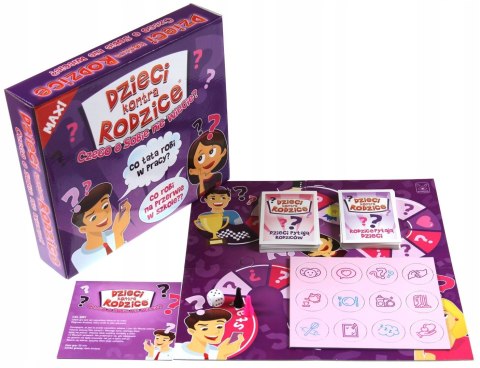 Dzieci Kontra Rodzice Czego O Sobie Nie Wiecie? Maxi Kangur 6+