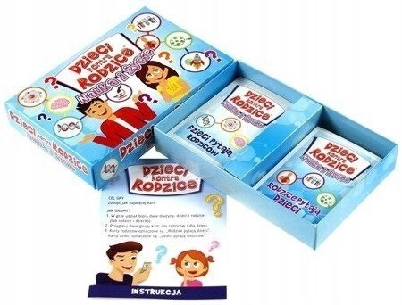 Dzieci Kontra Rodzice Nauka i Życie Kangur Gra Rodzinna