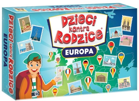 Dzieci kontra Rodzice: Europa Kangur Gra Rodzinna 7+
