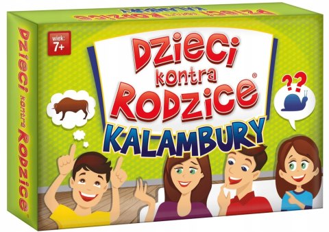Dzieci kontra Rodzice Kalambury Gra planszowa Kangur