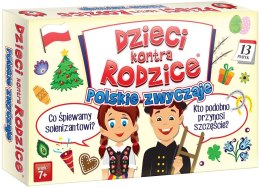 Dzieci kontra Rodzice: Polskie Zwyczaje Gra planszowa Kangur