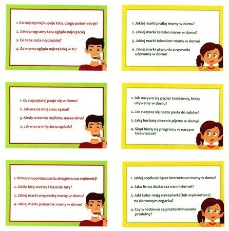 Dzieci kontra Rodzice Quiz o naszym domu Gra planszowa Kangur 6+