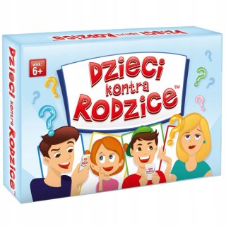 Dzieci kontra Rodzice Wersja podstawowa NetMedia 6+ Gra planszowa