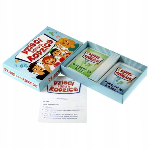 Dzieci kontra Rodzice Wersja podstawowa NetMedia 6+ Gra planszowa