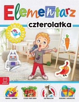 Elementarz 4-latka Świat przedszkolaka Aksjomat czterolatka