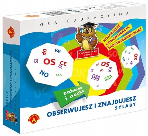 Gra Edukacyjna Alexander Obserwujesz i Znajdujesz Sylaby