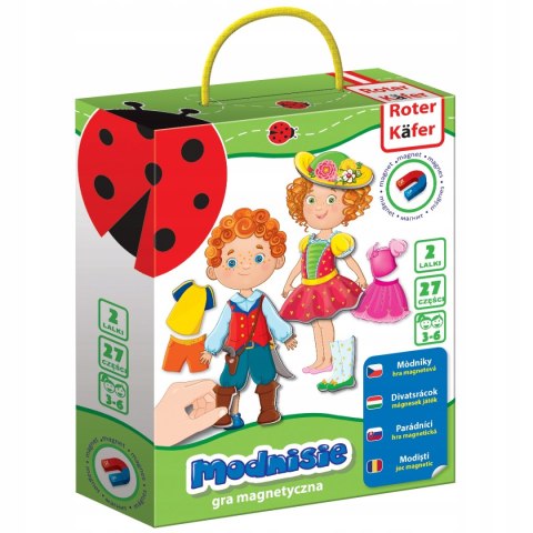 Gra Magnetyczna Modnisie Roter Kafer 3+ Ubieranka
