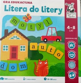 Gra edukacyjna Litera do litery Kapitan Nauka