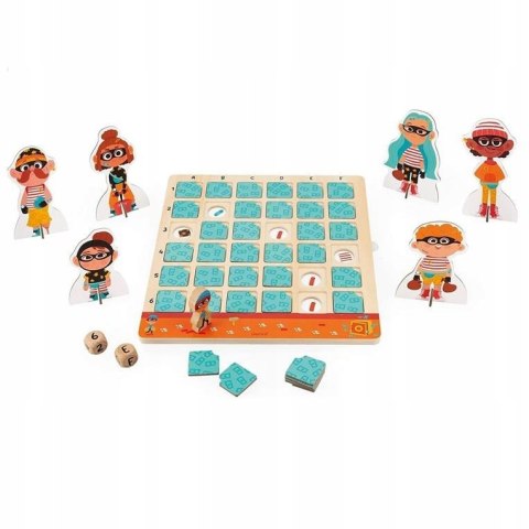 Gra planszowa Złodziejaszki Bandit Project Janod Gra strategiczna