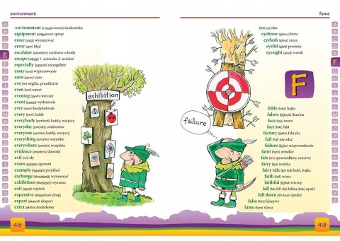 Ilustrowany Słownik Angielsko-Polski Polsko-Angielski Greg 6000 Haseł