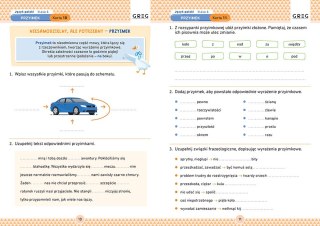 Język polski Karty pracy w szkole i w domu klasa 6 Greg