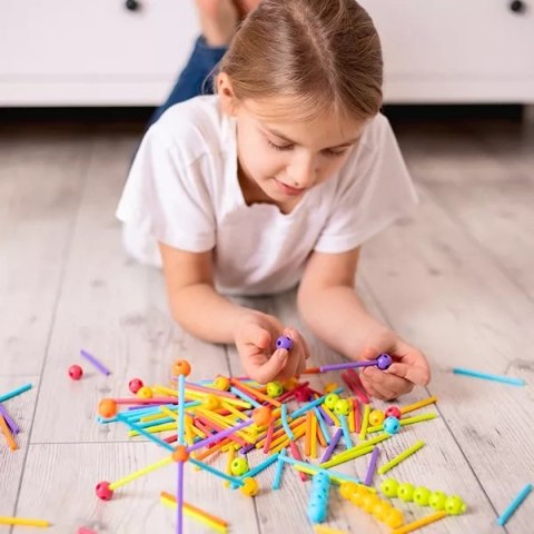 Klocki Konstrukcyjne Meli Stik Edu 1200 Patyczki do Przedszkola