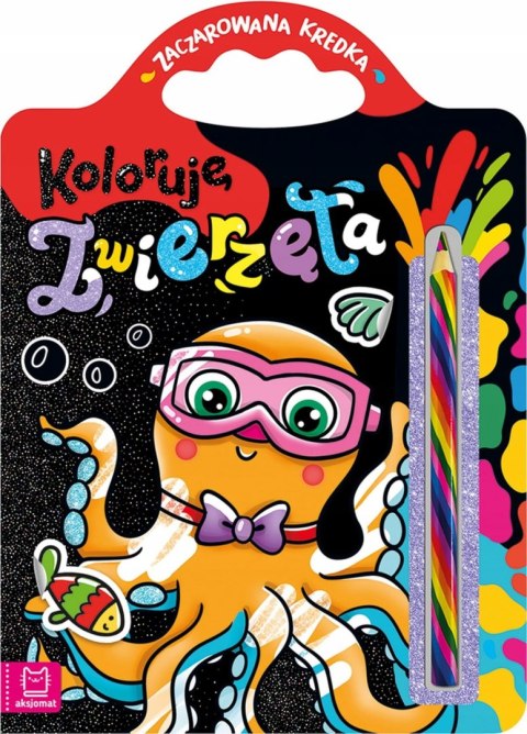 Koloruję zwierzęta Zaczarowana kredka Aksjomat Malowanka Kolorowanka