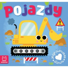 Książeczka Harmonijka Moje pierwsze słowa Pojazdy Aksjomat