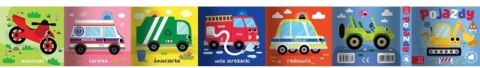 Książeczka Harmonijka Moje pierwsze słowa Pojazdy Aksjomat