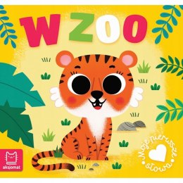 Książeczka Harmonijka Moje pierwsze słowa W zoo Aksjomat