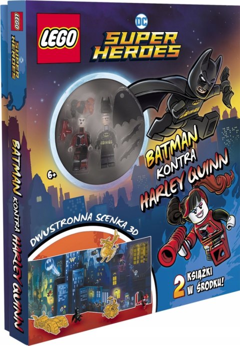Książeczka Lego DC Comics Super Heroes Batman Kontra Harley Quinn Ameet