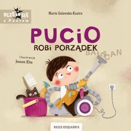 Książeczka Pucio robi porządek Joanna Kłos Nasza Księgarnia