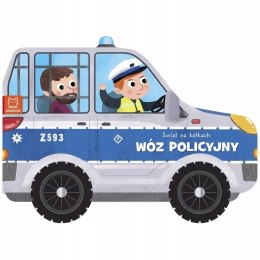 Książeczka Świat na kółkach Wóz policyjny Aksjomat