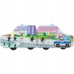 Książeczka Świat na kółkach Wóz policyjny Aksjomat