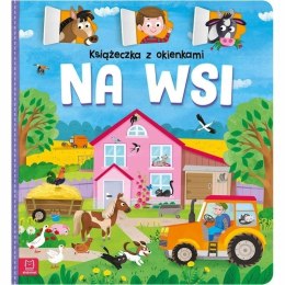 Książeczka z okienkami Na wsi Farma Wieś Okienka Aksjomat