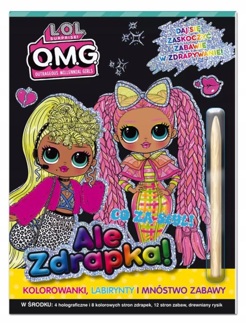 L.O.L. Surprise! Ale zdrapka! Zdrapywanka wydrapywanka LOL Co za styl