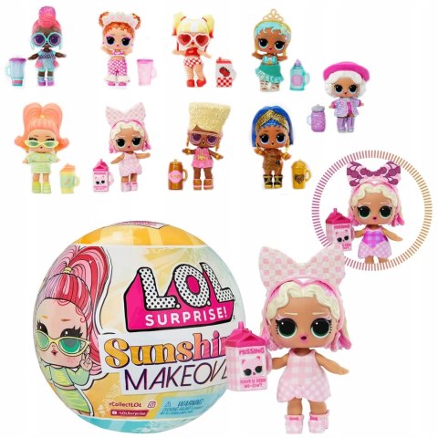 Laleczka LOL Surprise Kula niespodzianka Sunshine Makeover 589396 L.O.L