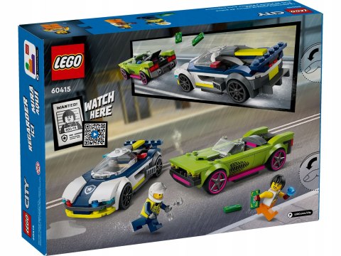 Lego City 60415 Pościg radiowozu za muscle carem