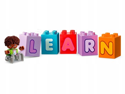 Lego Duplo 10421 Ciężarówka z alfabetem Alfabet Literki
