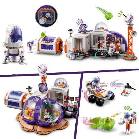 Lego Friends 42605 Stacja kosmiczna i rakieta Baza marsjańska