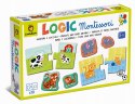 Logic Montessori Gra Układanka Zwierzątka i ich Mamy Ludattica 22525