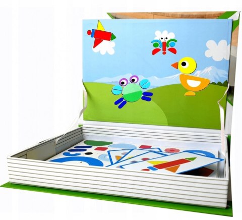 Magnetyczna Układanka Figury Kształty Askato