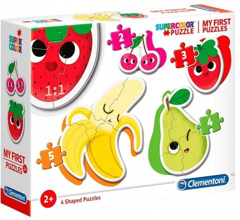 Moje Pierwsze Puzzle Owoce 20815 Clementoni 2,3,4,5 elem