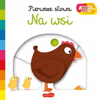 Na Wsi Akademia Mądrego Dziecka Pierwsze Słowa HarperKids