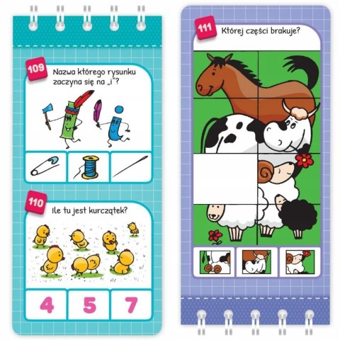 Obrazkowy Quiz mądrego przedszkolaka od 5 lat Aksjomat