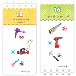 Obrazkowy Quiz malucha z kotkiem od 3 lat Aksjomat