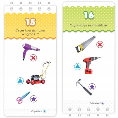 Obrazkowy Quiz malucha z kotkiem od 3 lat Aksjomat