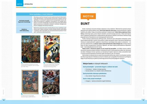 Opracowania lektur Motywy liceum/technikum Greg