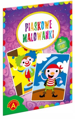 Piaskowe Malowanki Klaun Pirat Piaskowa Alexander