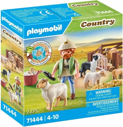 Playmobil Country 71444 Młody owczarz z owcami Farma